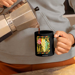 Black History Month Gift Coffee Mug Black Teacher Magic TS12 Print Your Wear