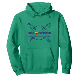 Venezuela Champions 2026 Hoodie Baseball Pride Gift TS12 Irish Green Print Your Wear