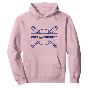 Venezuela Champions 2026 Hoodie Baseball Pride Gift TS12 Light Pink Print Your Wear