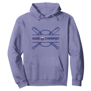 Venezuela Champions 2026 Hoodie Baseball Pride Gift TS12 Violet Print Your Wear