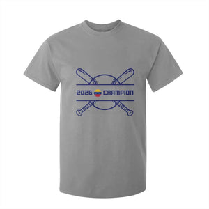 Venezuela Champions 2026 T Shirt For Kid Baseball Pride Gift TS12 Sport Gray Print Your Wear