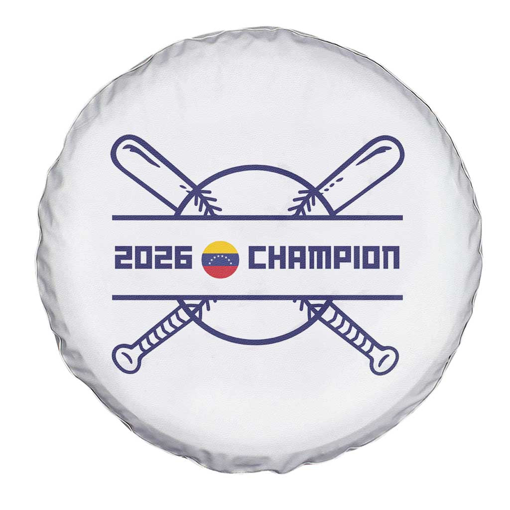 Venezuela Champions 2026 Spare Tire Cover Baseball Pride Gift TS12 Print Your Wear