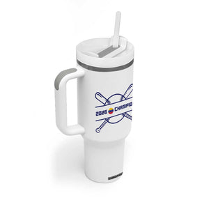 Venezuela Champions 2026 Tumbler With Handle Baseball Pride Gift TS12 Print Your Wear