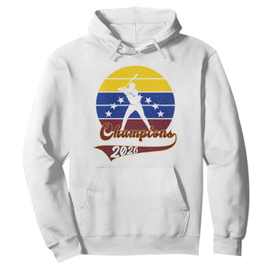 Vintage Venezuela 2026 Champions Hoodie Patriotic Baseball Pride Gift TS12 White Print Your Wear