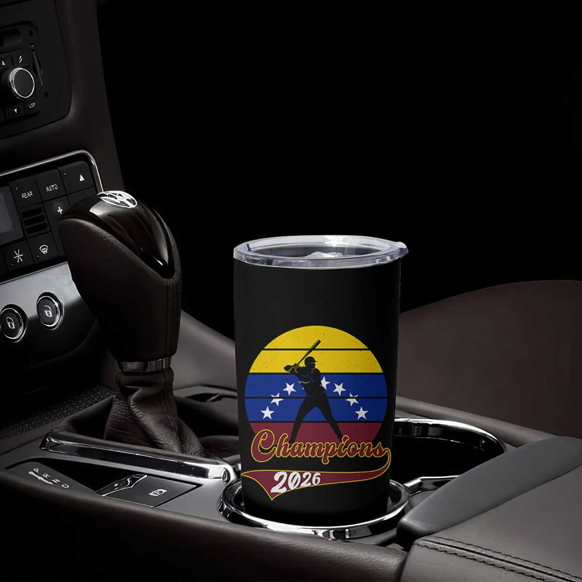 Vintage Venezuela 2026 Champions Tumbler Cup Patriotic Baseball Pride Gift TS12 Print Your Wear