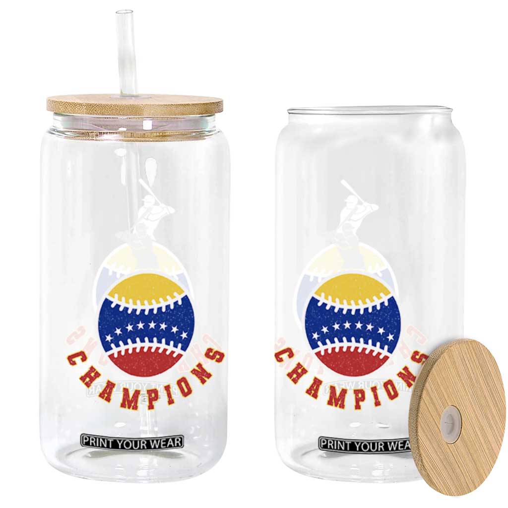 Venezuela 2026 Champions Glass Can Baseball Gift For Sport Lover TS12 Print Your Wear