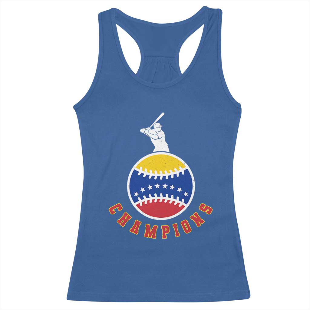 Venezuela 2026 Champions Racerback Tank Top Baseball Gift For Sport Lover TS12 Royal Blue Print Your Wear
