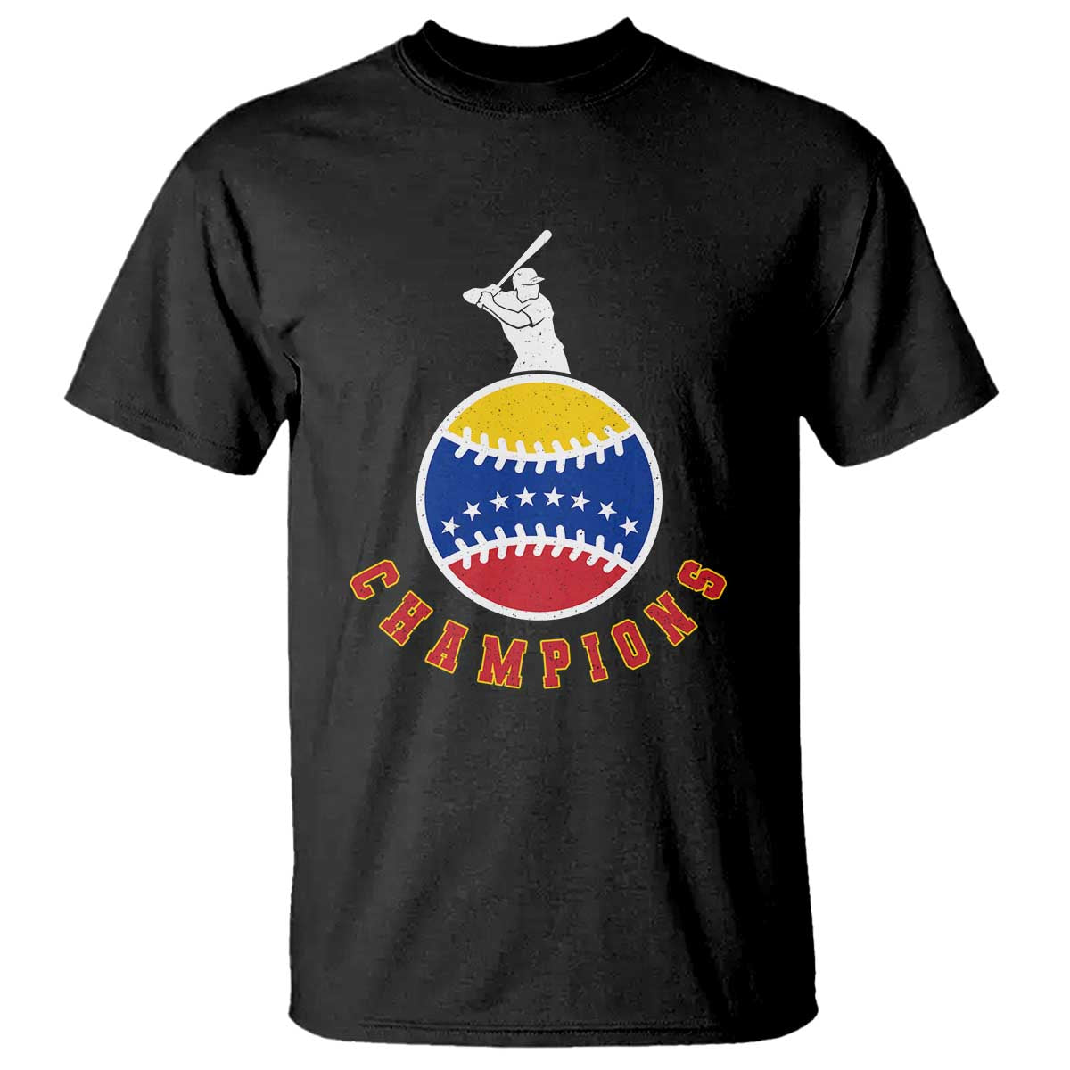 Venezuela 2026 Champions T Shirt Baseball Gift For Sport Lover TS12 Black Print Your Wear