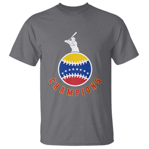 Venezuela 2026 Champions T Shirt Baseball Gift For Sport Lover TS12 Charcoal Print Your Wear