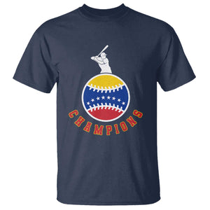 Venezuela 2026 Champions T Shirt Baseball Gift For Sport Lover TS12 Navy Print Your Wear