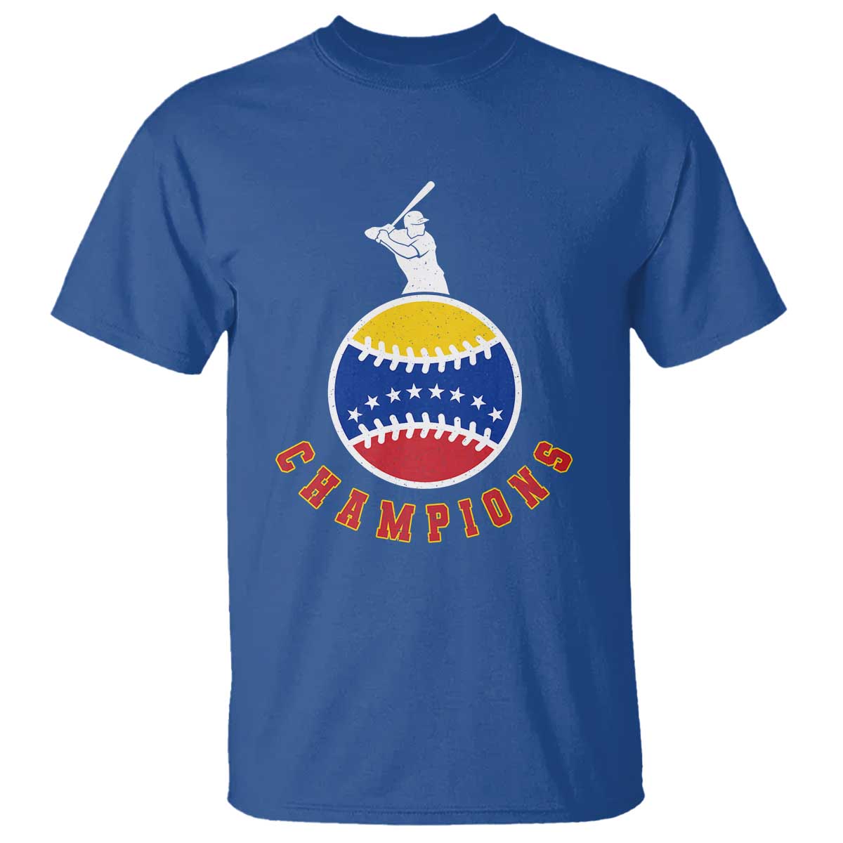 Venezuela 2026 Champions T Shirt Baseball Gift For Sport Lover TS12 Royal Blue Print Your Wear
