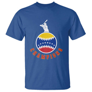 Venezuela 2026 Champions T Shirt Baseball Gift For Sport Lover TS12 Royal Blue Print Your Wear