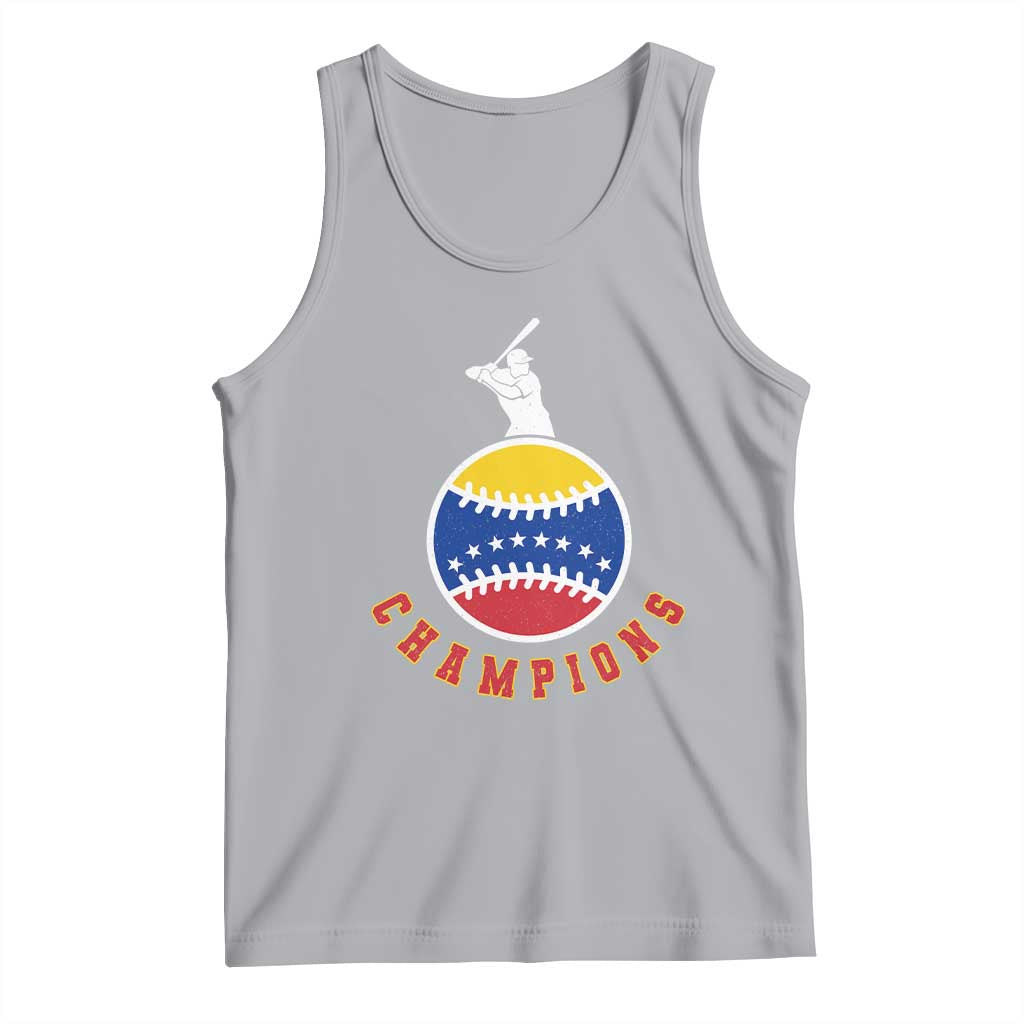 Venezuela 2026 Champions Tank Top Baseball Gift For Sport Lover TS12 Athletic Heather Print Your Wear