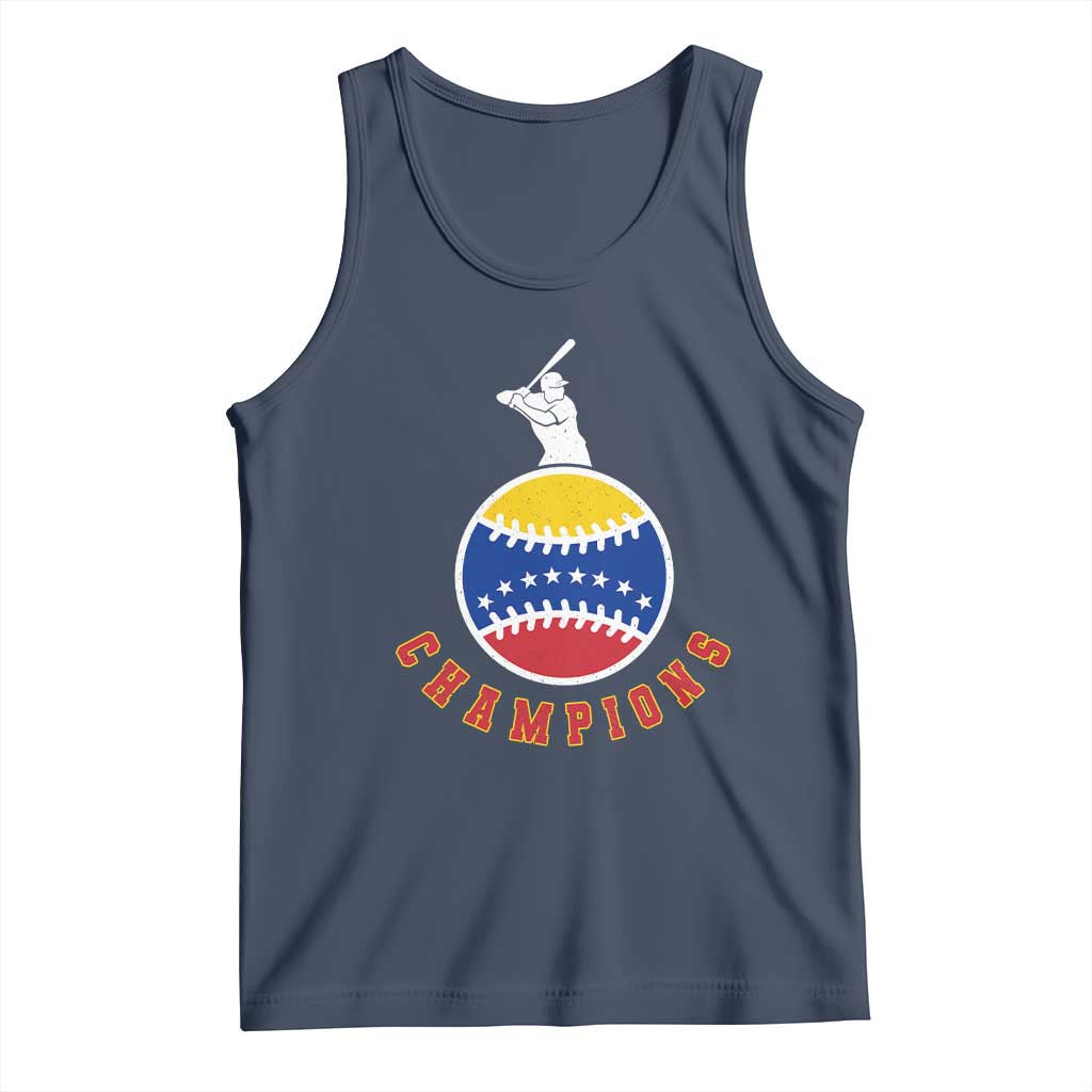 Venezuela 2026 Champions Tank Top Baseball Gift For Sport Lover TS12 Navy Print Your Wear