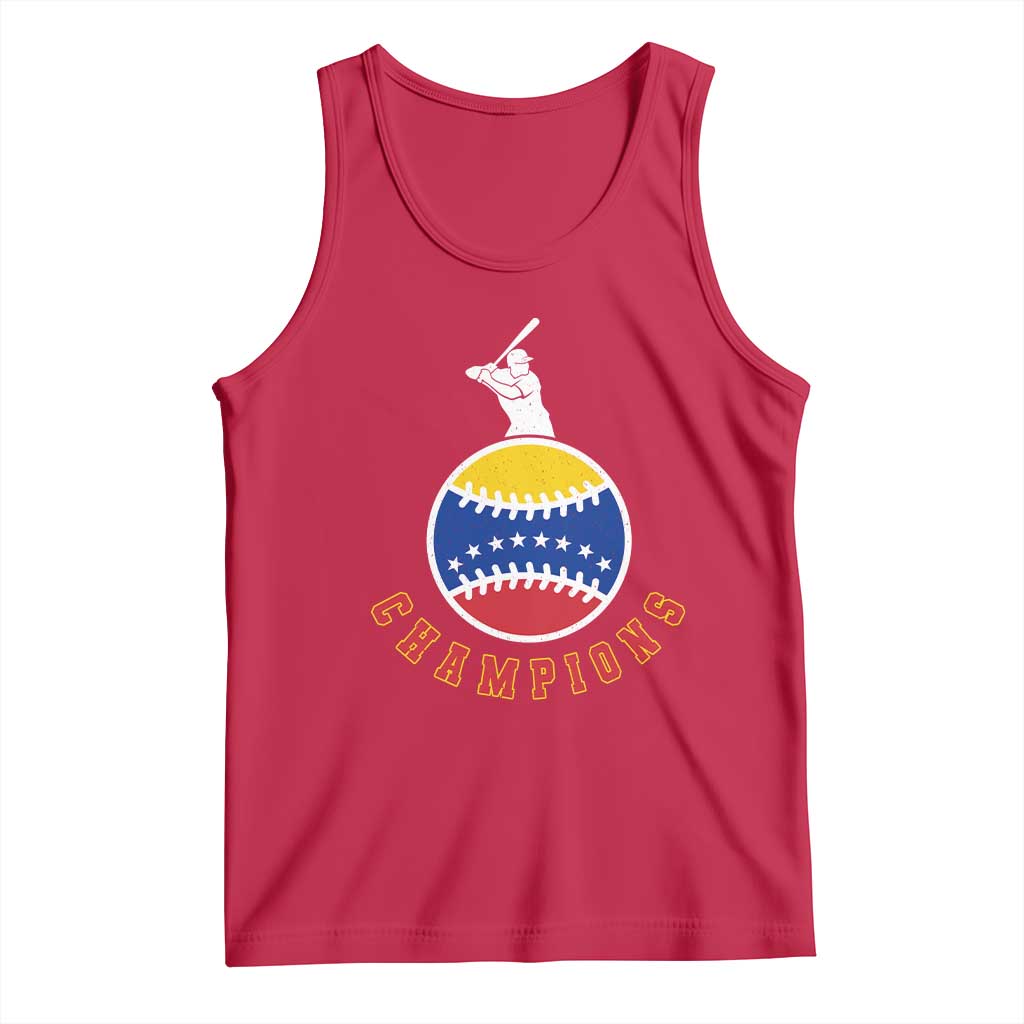 Venezuela 2026 Champions Tank Top Baseball Gift For Sport Lover TS12 Red Print Your Wear