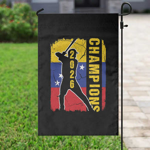 Venezuela 2026 Champions Garden Flag Baseball Vinotinto Pride Gift TS12 Print Your Wear