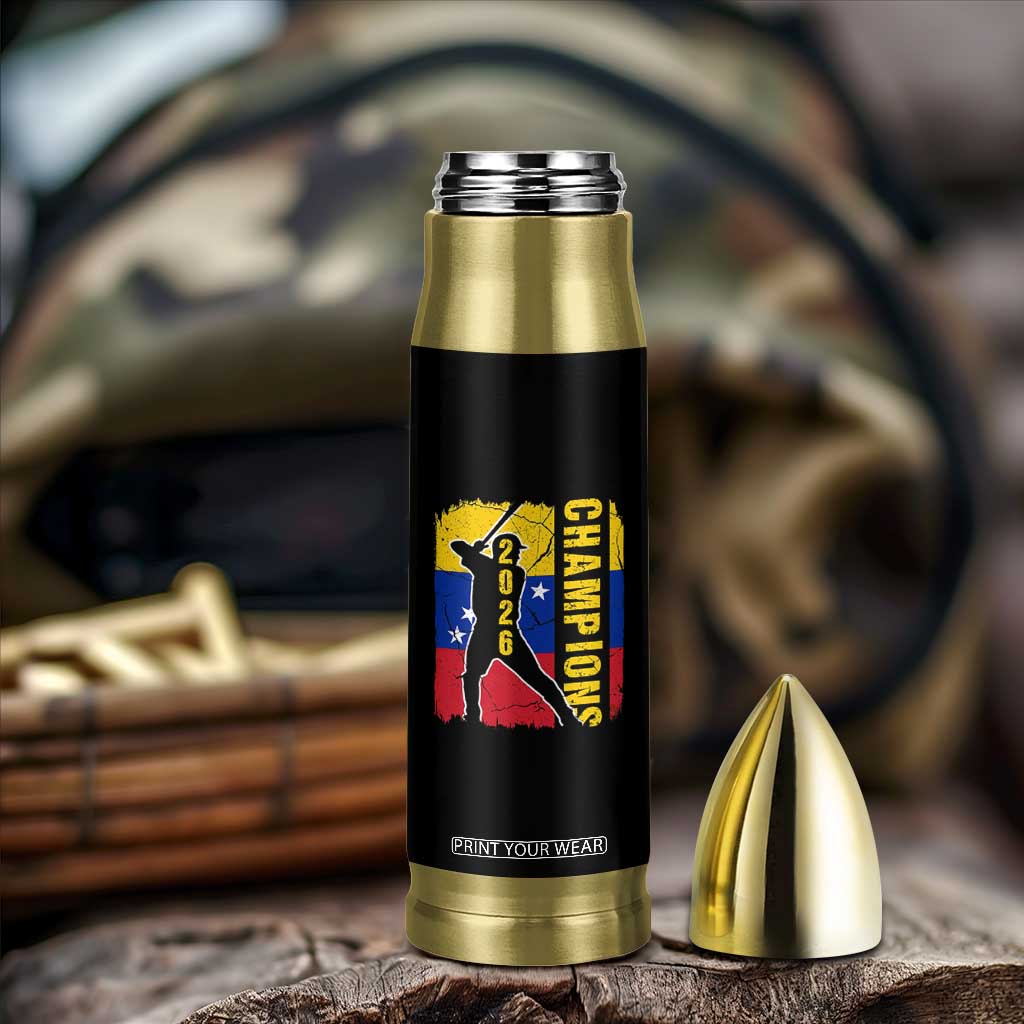 Venezuela 2026 Champions Bullet Tumbler Baseball Vinotinto Pride Gift TS12 Print Your Wear