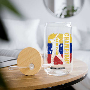 Venezuela 2026 Champions Glass Can Baseball Vinotinto Pride Gift TS12 Print Your Wear