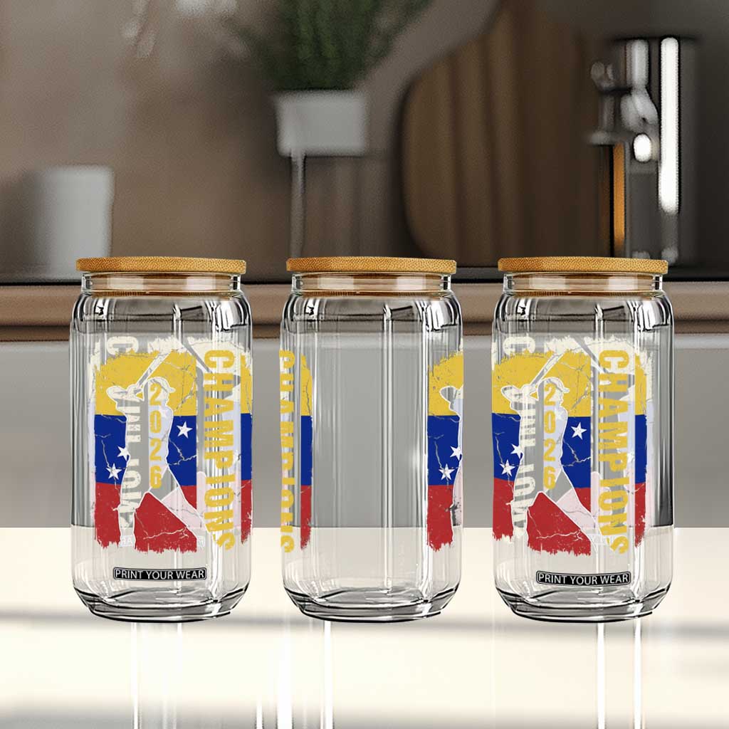 Venezuela 2026 Champions Glass Can Baseball Vinotinto Pride Gift TS12 Print Your Wear