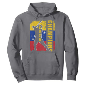 Venezuela 2026 Champions Hoodie Baseball Vinotinto Pride Gift TS12 Charcoal Print Your Wear
