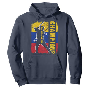 Venezuela 2026 Champions Hoodie Baseball Vinotinto Pride Gift TS12 Navy Print Your Wear