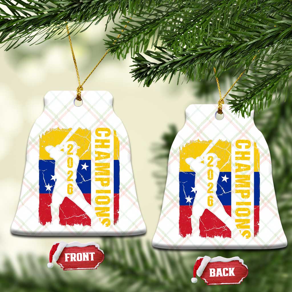 Venezuela 2026 Champions Ceramic Ornament Baseball Vinotinto Pride Gift TS12 Print Your Wear