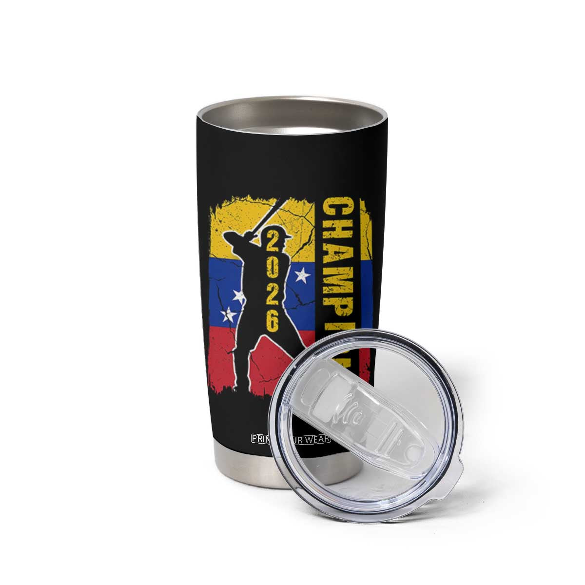 Venezuela 2026 Champions Tumbler Cup Baseball Vinotinto Pride Gift TS12 Print Your Wear
