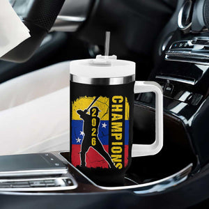Venezuela 2026 Champions Tumbler With Handle Baseball Vinotinto Pride Gift TS12 Print Your Wear