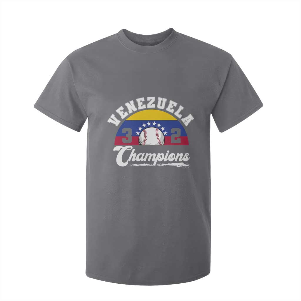 Venezuela 2026 Champions T Shirt For Kid Baseball Patriotic Pride TS12 Charcoal Print Your Wear