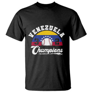 Venezuela 2026 Champions T Shirt Baseball Patriotic Pride TS12 Black Print Your Wear