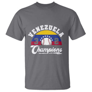 Venezuela 2026 Champions T Shirt Baseball Patriotic Pride TS12 Charcoal Print Your Wear