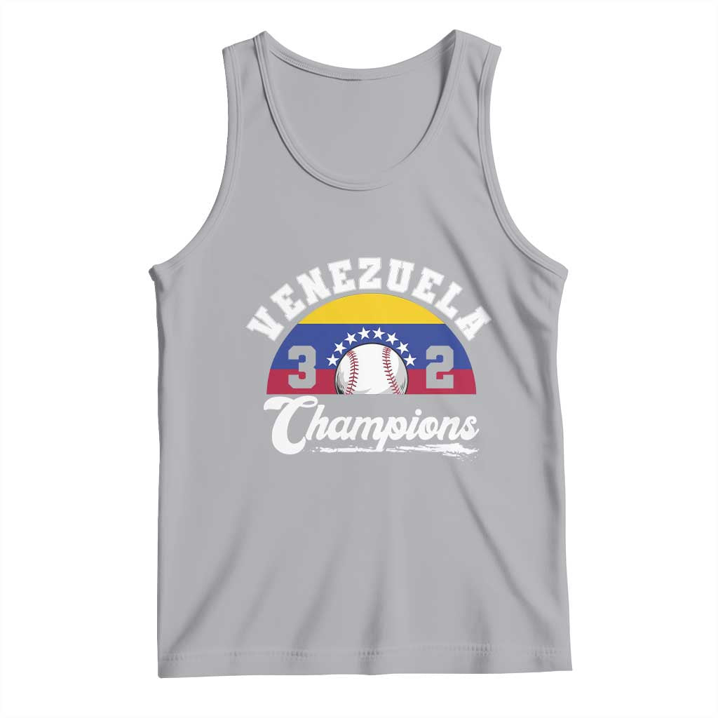 Venezuela 2026 Champions Tank Top Baseball Patriotic Pride TS12 Athletic Heather Print Your Wear