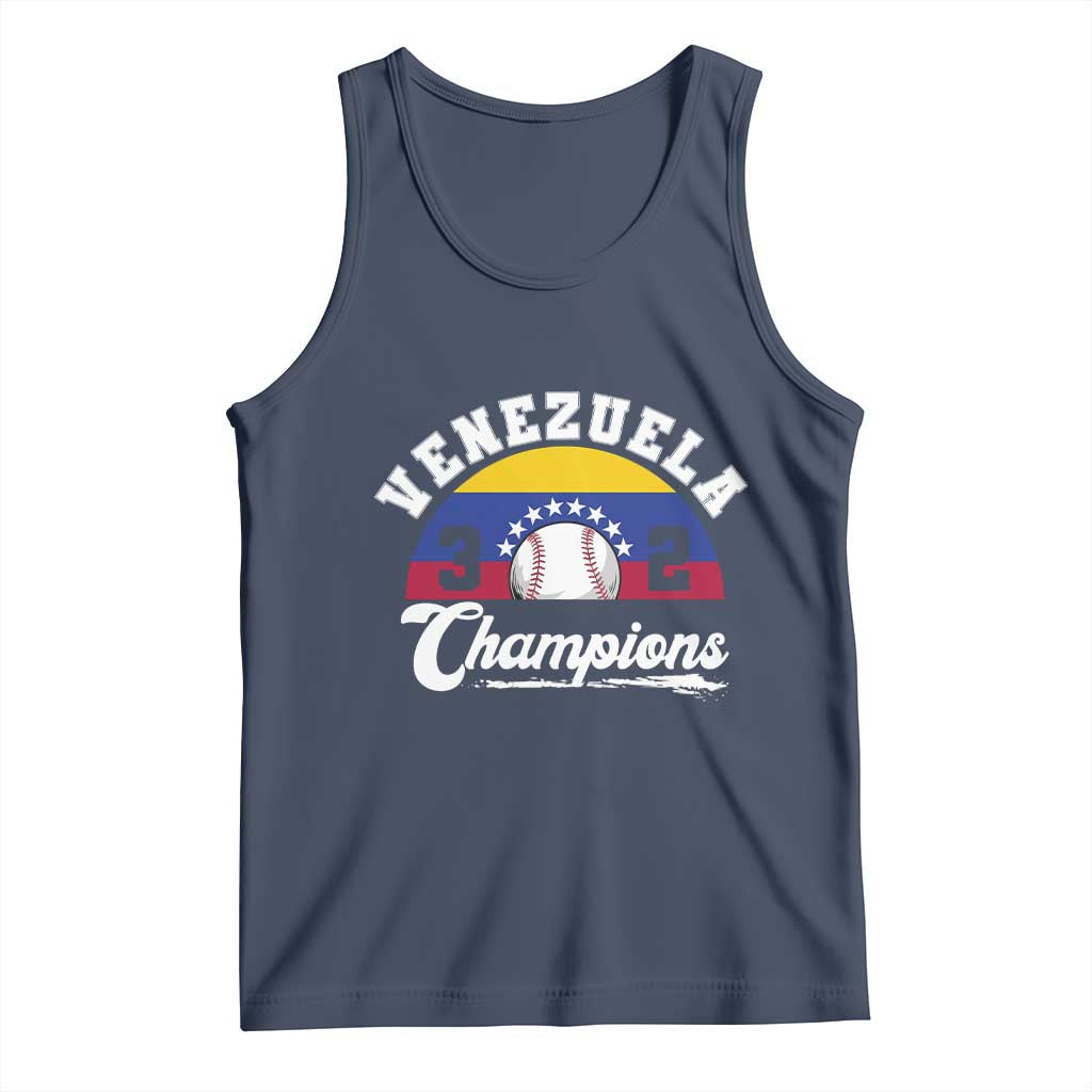 Venezuela 2026 Champions Tank Top Baseball Patriotic Pride TS12 Navy Print Your Wear