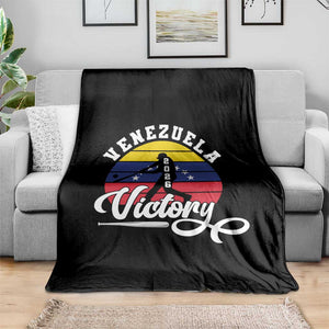 Venezuela 2026 Victory Baseball Throw Blanket Retro Softball Player Gift TS12 Print Your Wear