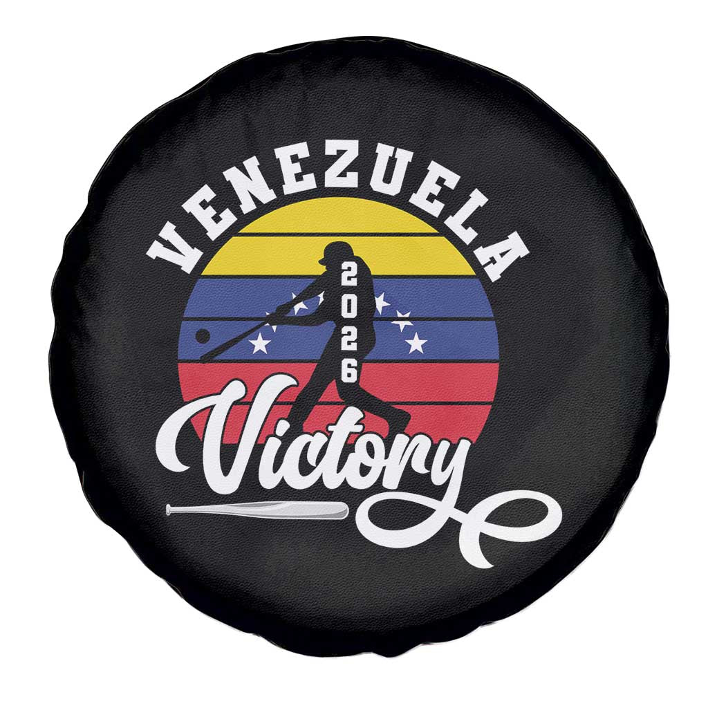 Venezuela 2026 Victory Baseball Spare Tire Cover Retro Softball Player Gift TS12 Print Your Wear