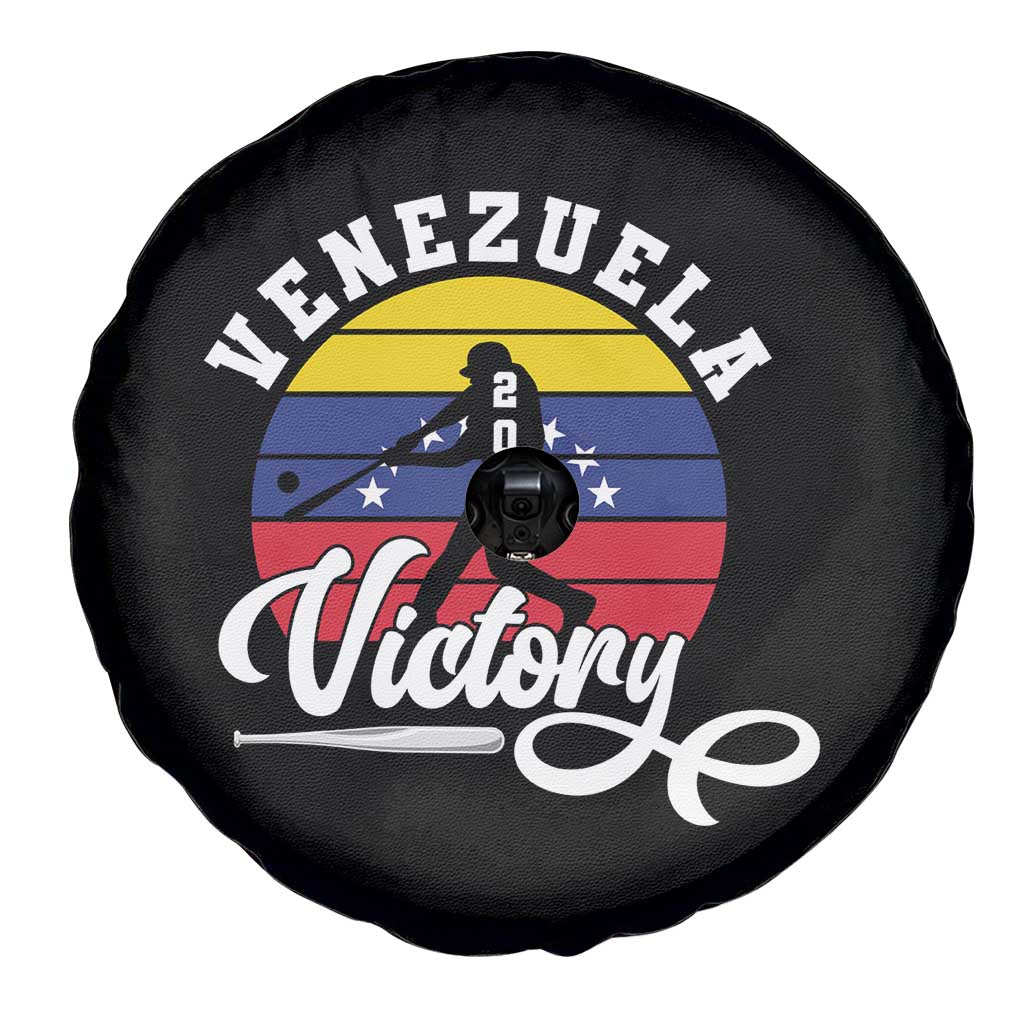 Venezuela 2026 Victory Baseball Spare Tire Cover Retro Softball Player Gift TS12 Print Your Wear