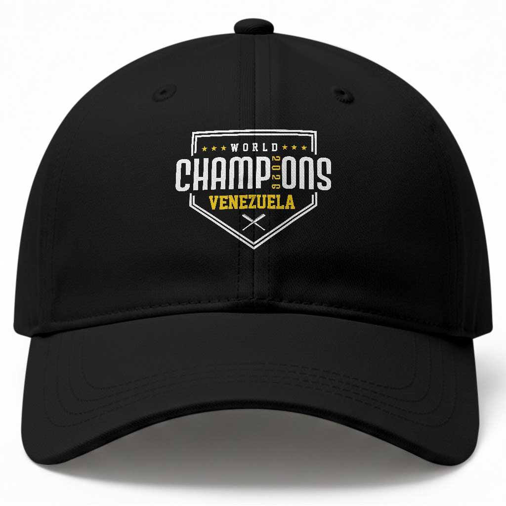 Venezuela 2026 Champions Baseball Cap Baseball Venezuelan Pride TS12 Print Your Wear