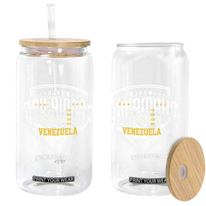 Venezuela 2026 Champions Glass Can Baseball Venezuelan Pride TS12 Print Your Wear