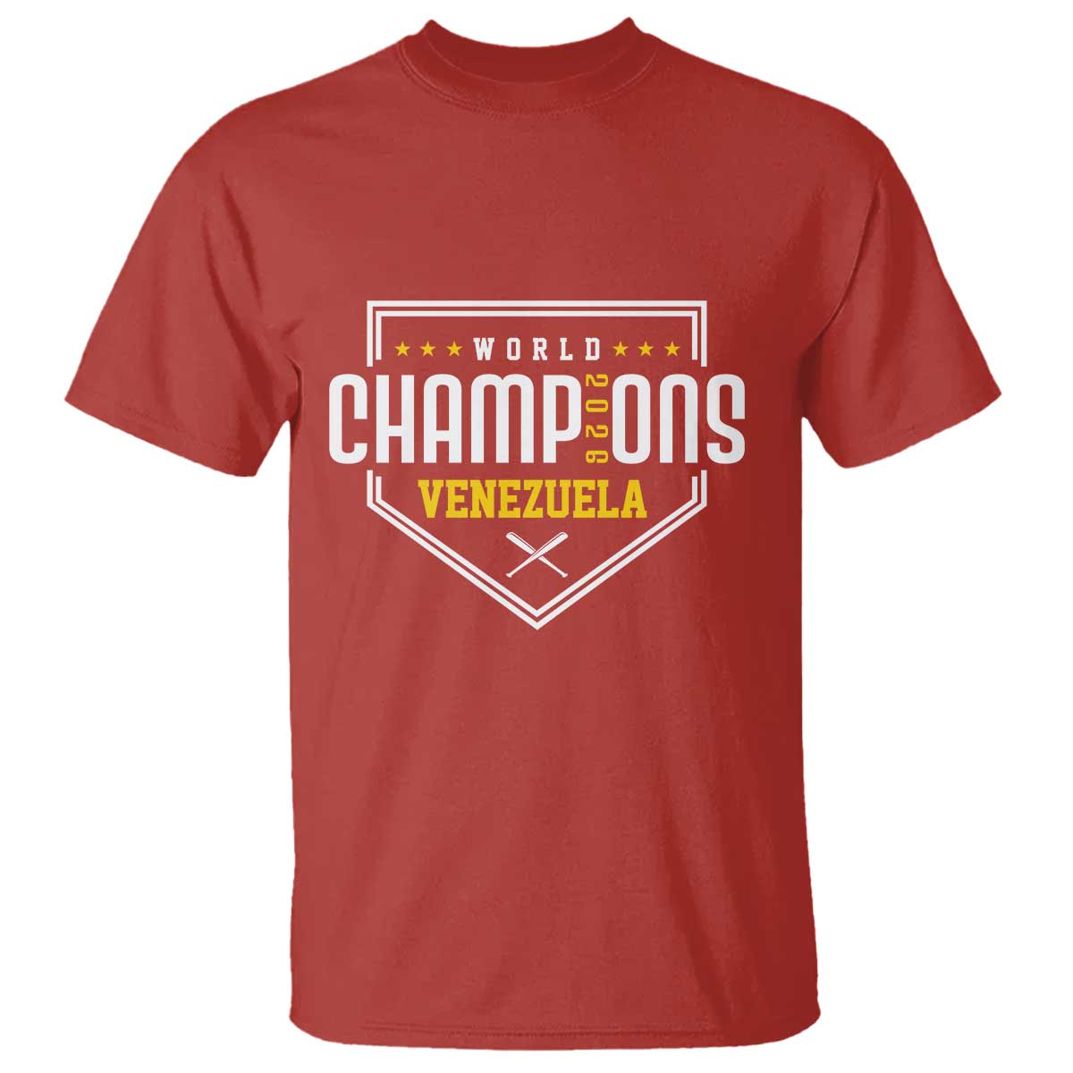 Venezuela 2026 Champions T Shirt Baseball Venezuelan Pride TS12 Red Print Your Wear