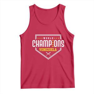 Venezuela 2026 Champions Tank Top Baseball Venezuelan Pride TS12 Red Print Your Wear