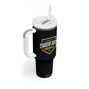 Venezuela 2026 Champions Tumbler With Handle Baseball Venezuelan Pride TS12 Print Your Wear
