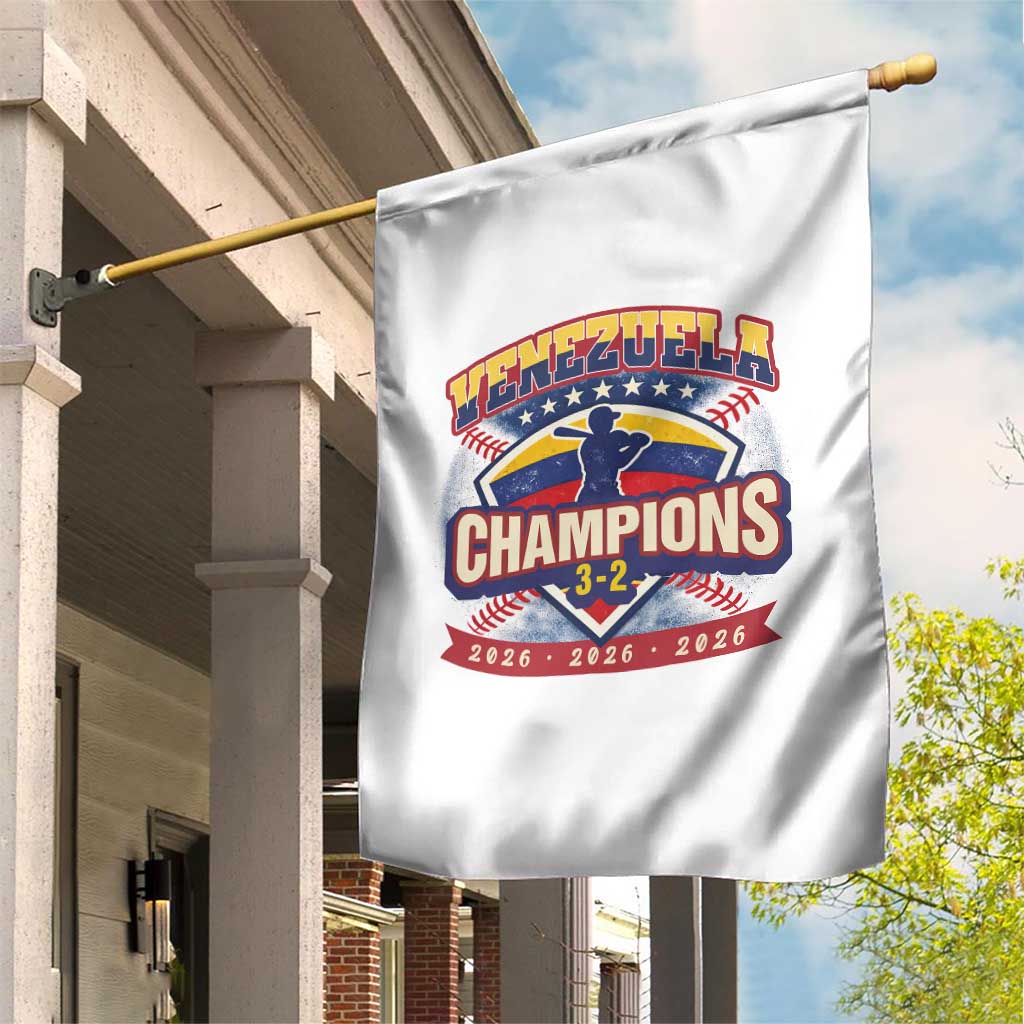 Venezuela 2026 Champions Garden Flag Baseball Fan Pride TS12 Print Your Wear
