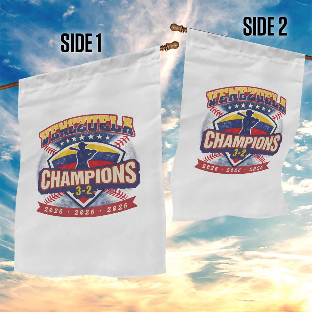 Venezuela 2026 Champions Garden Flag Baseball Fan Pride TS12 Print Your Wear