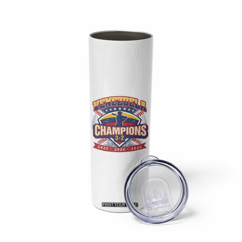 Venezuela 2026 Champions Skinny Tumbler Baseball Fan Pride TS12 Print Your Wear