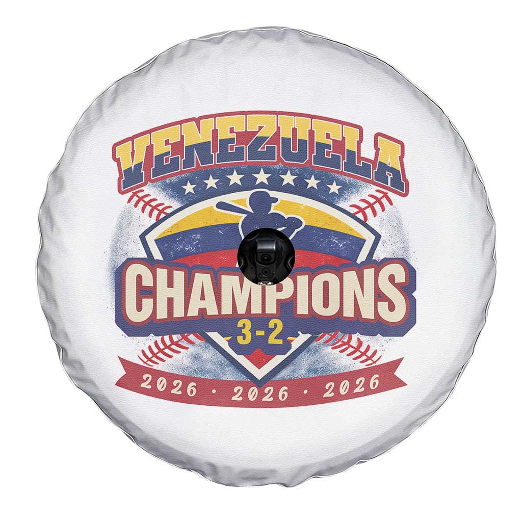 Venezuela 2026 Champions Spare Tire Cover Baseball Fan Pride TS12 Print Your Wear