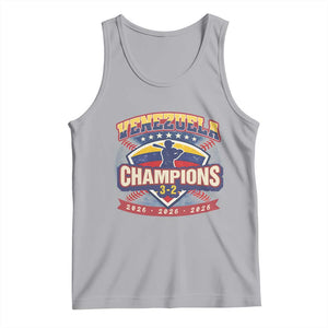 Venezuela 2026 Champions Tank Top Baseball Fan Pride TS12 Athletic Heather Print Your Wear