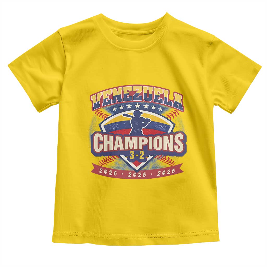 Venezuela 2026 Champions Toddler T Shirt Baseball Fan Pride TS12 Daisy Print Your Wear