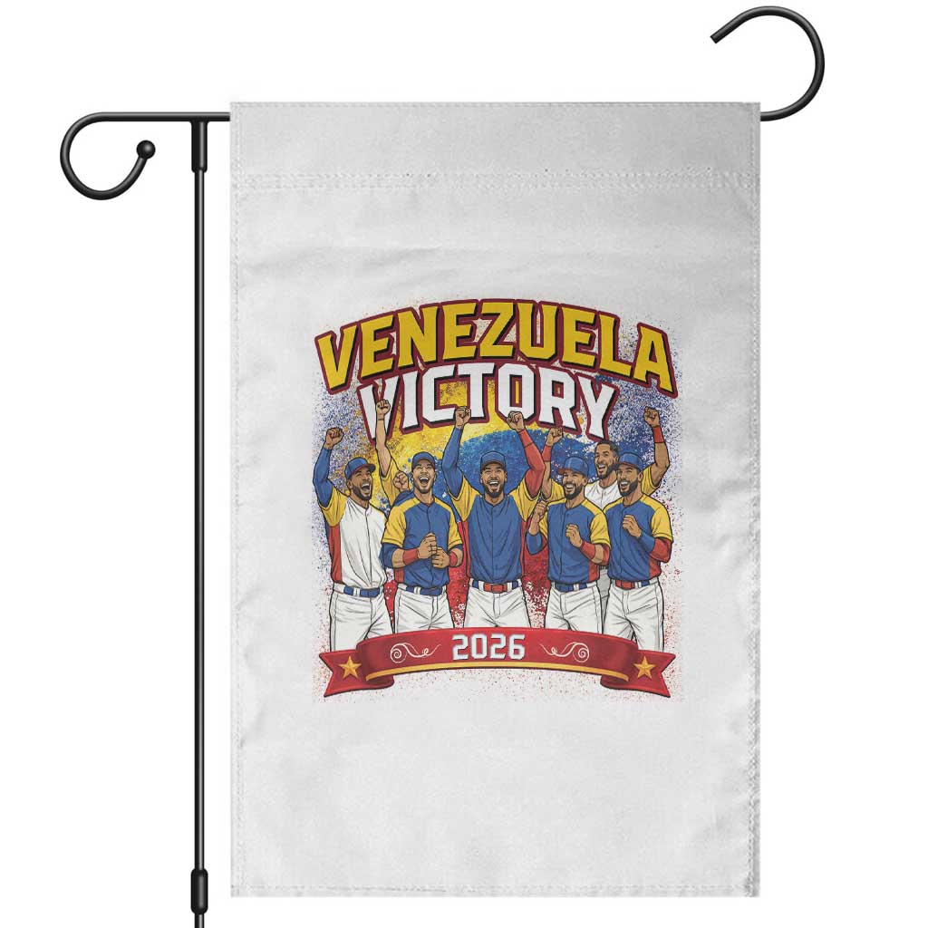 Venezuela Baseball Victory Garden Flag Venezuelan Pride Gift TS12 Black Print Your Wear