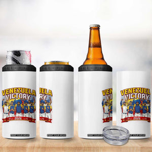 Venezuela Baseball Victory 4 in 1 Can Cooler Tumbler Venezuelan Pride Gift TS12 Print Your Wear