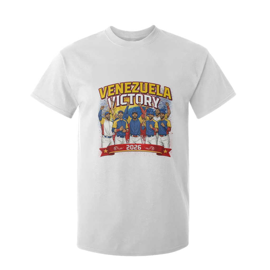 Venezuela Baseball Victory T Shirt For Kid Venezuelan Pride Gift TS12 White Print Your Wear